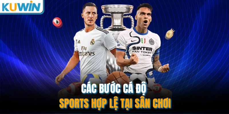 Các bước cá độ Sports hợp lệ tại sân chơi