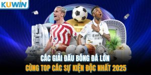 Các Giải Đấu Bóng Đá Lớn Cùng Top Các Sự Kiện Độc Nhất 2025